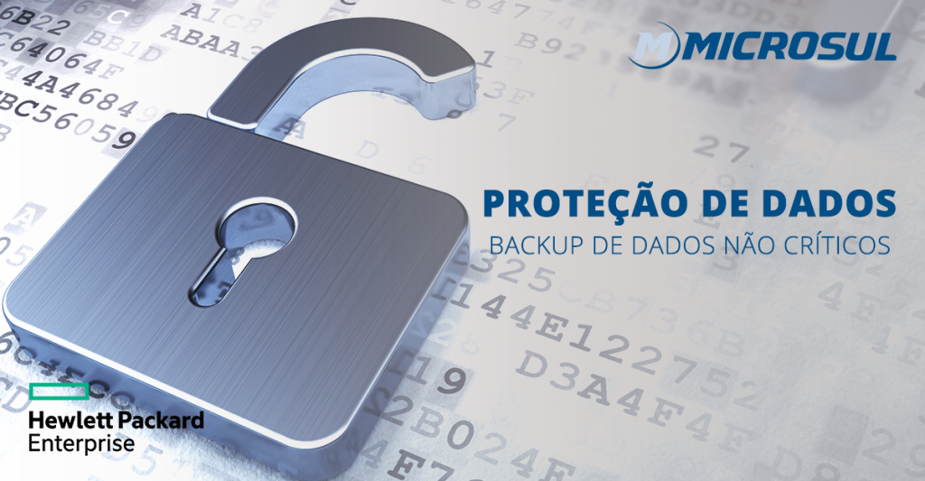 Sua estratégia de proteção de dados também deve incluir o backup de dados não críticos